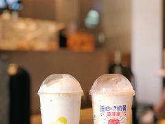 流心奶黄波波冰-喜茶(深圳万象城黑金店)