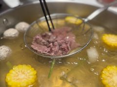 招牌牛筋丸锅底-汕头八合里海记牛肉店(清河店)
