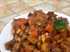 老味腊豆-王三姑牛肉饼