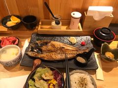 竹荚鱼定食-鲔屋寿喜烧