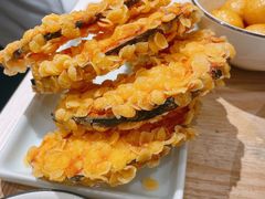 炸玉米片南瓜-池奈·日式咖喱蛋包饭(老城根Gpark店)