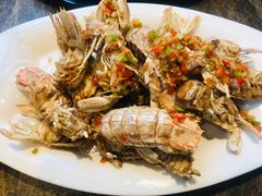 椒盐皮皮虾-日进一片海.生腌海鲜火锅.宵夜烧烤(三里屯总店)