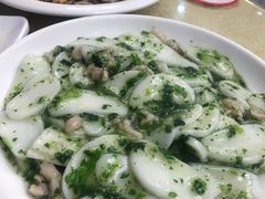 荠菜炒年糕-上海阿潘舟山海鲜店(东宝兴路店)