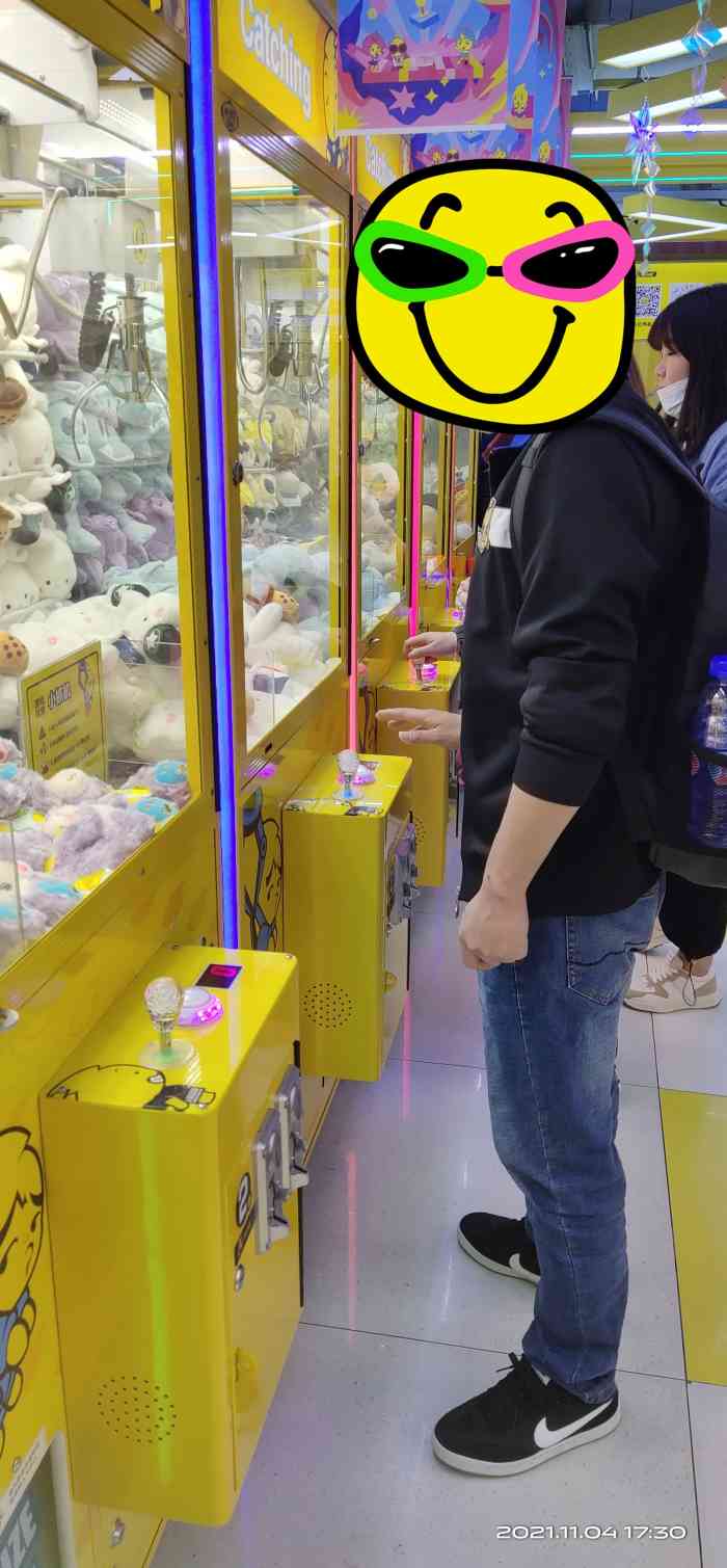 风云再起游乐汇(淮河路店)-"跨年夜在风云再起抓娃娃抓的特别开心