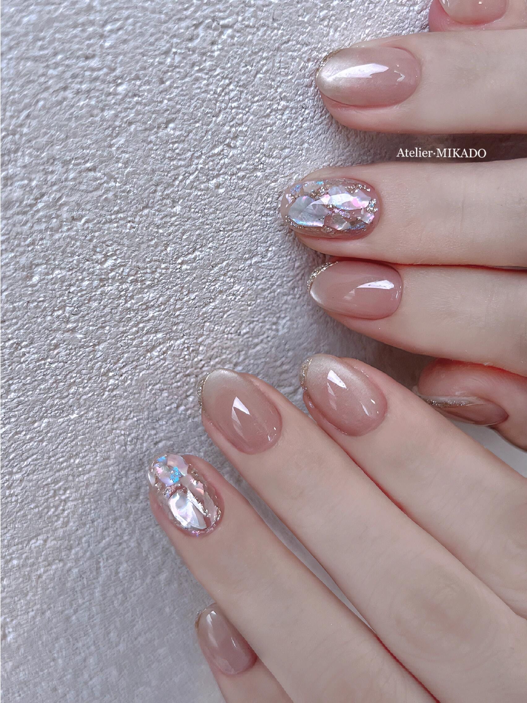 海边美甲💅·水光贝壳