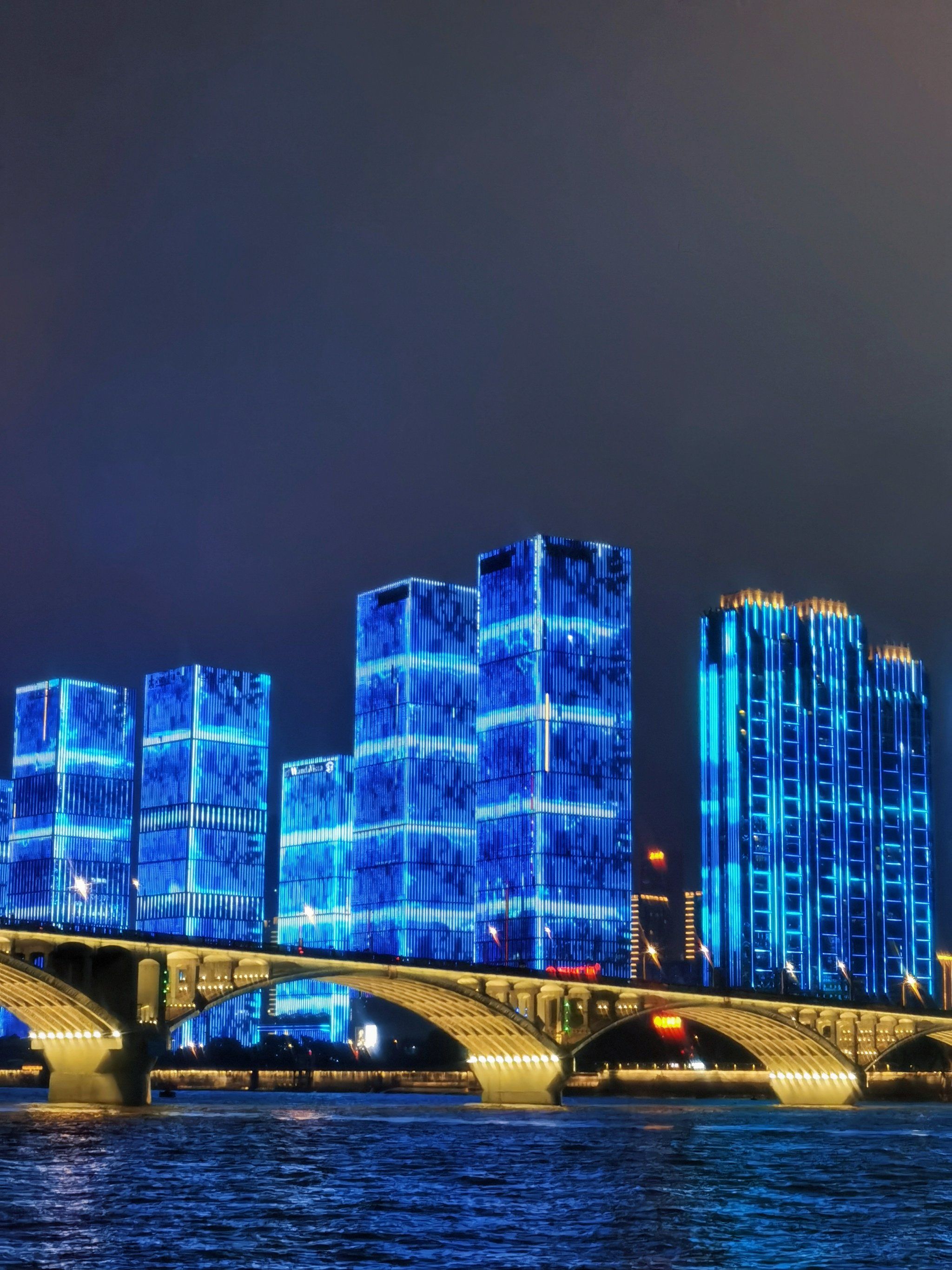 长沙6015橘子洲夜景也太惊艳了97