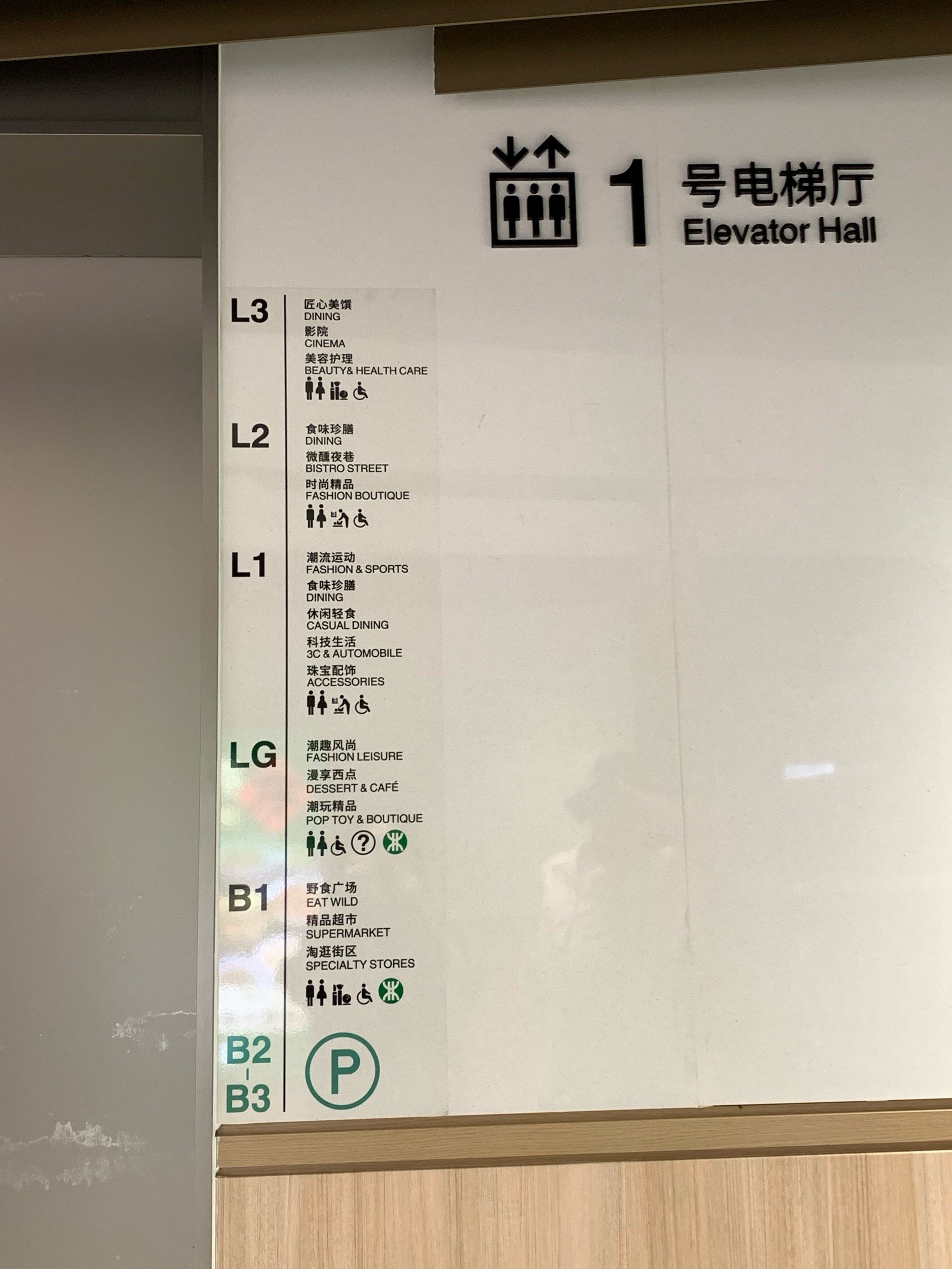 集拼图记生活吃的东西还蛮多的,在负一层