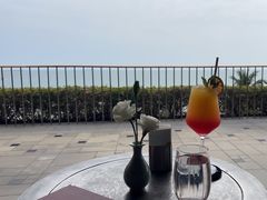 -日落吧·海景咖啡厅·餐酒吧·鸡尾酒·下午茶·乐队表演·浪漫夕阳·三亚文华东方酒店