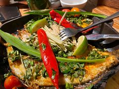 香茅草烤罗非鱼-云海肴·汽锅鸡·云南菜(美罗城店)