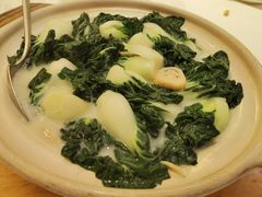 鸡汁白菜仔-利苑酒家(合景国际金融广场店)