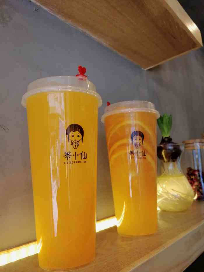 茶小仙"公司楼下新开的奶茶店,好喜欢这个装修,简-大众点评移动版