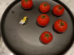 琥珀核桃串茄沙拉-广州文华东方酒店·江-由辉师傅主理