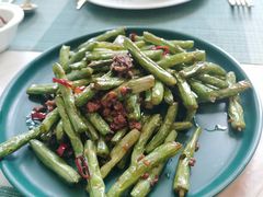 黑松露四季豆-蜜桃花开·中西融合菜E&W(南长街店)