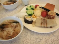 丰盛的早餐-鸿华度假酒店