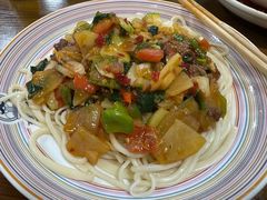 -歹歹的加个面过油肉拌面