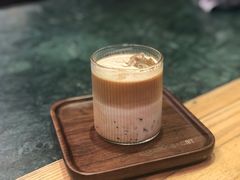 白桃冻冻拿铁-Home Cafe(水榭春天店)