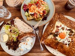 鸡蛋蘑菇熏肉荞麦可丽饼-RAC BAR(安福路店)