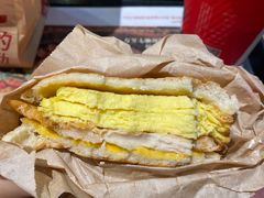 鸡排厚蛋烧双层帕尼尼-肯德基(南油店)