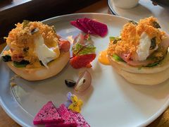 菠菜培根班尼迪克蛋-ChitChat奇洽·Bistro(黎黄陂路店)