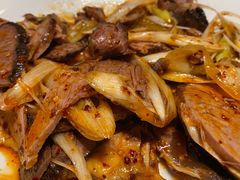 葱拌羊肉-萧记三鲜烩面(黄河路店)
