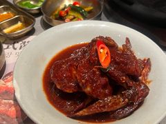 -草家酱蟹炭火烤肉店(珲春南路一店)