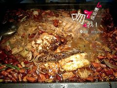 -探鱼·鲜青椒爽麻烤鱼(西南商都店)