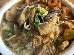 皮肚猪肝肉丝鸡蛋面-祁家面馆(大香炉店)