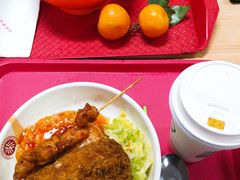 爆汁鸡排饭-北京大学-学五食堂