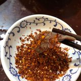 「清汤牛肉」点了小小碗，大约有5、6片牛肉