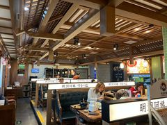 -明洞阿姨·韩式酱蟹烤肉·创意料理(三元桥店)