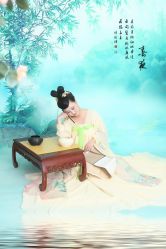 点击看大图 -后宫·古装汉服京剧儿童亲子全家福摄影
