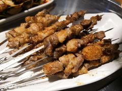 羊肉串-小泥炉烤肉烧烤大排档