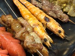 烤虾-我们家私房纸包鱼·烧烤