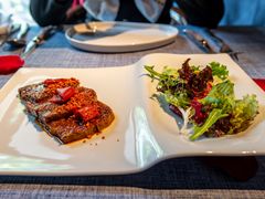 低温慢烤牛舌配红彩椒-弦月窗LUNETTE BY AMANDA(复兴路店)