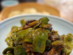 排骨炖油豆角-一轩饺子馆(丽都店)