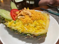 菠萝海鲜炒饭-mango tree芒果树泰国餐厅(青岛万象城店)