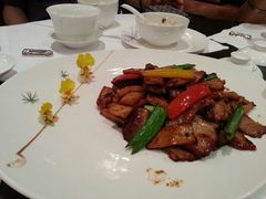 杂菌炒肥叉-广州文华东方酒店·江-由辉师傅主理