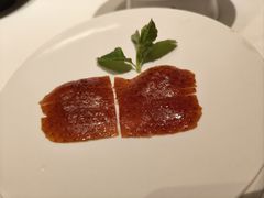 鸭皮沾白糖-四季民福烤鸭店(故宫店)