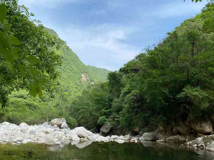 长安高冠峪风景区-"《清平乐·芒种》彤云暑雨,泽草飞金絮.
