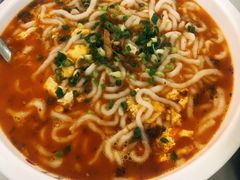 老寒菜鸡蛋鱼面-笑红饭庄