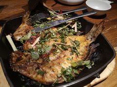 香茅草烤罗非鱼-云海肴·汽锅鸡·云南菜(美罗城店)