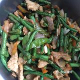 豆角炒肉,又是一道家常的下饭菜