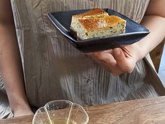 焦焙茶烤芝士-知亘茶食
