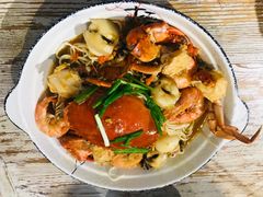 膏蟹拌面-十面欢腾·海鲜面·台式Bistro(长乐路店)