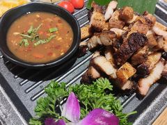 烤五花肉-金塔傣乡·云南德宏民族特色菜·傣味手抓饭(新亚洲店)
