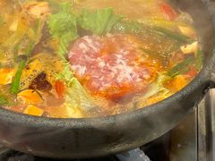 鲜猪肉沫饼-黔有有贵州酸汤夺夺粉火锅(五味十字店)