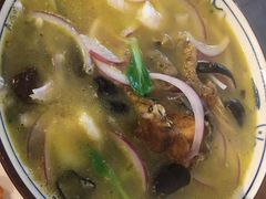 虾爆鳝汤面-爱家面馆(常州总店)