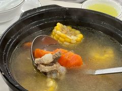 玉米排骨炖汤-红色湘菜馆(春风店)