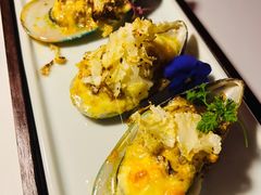 焗烤新西兰青口贝-Kathleen's Waitan 凯圣琳江景西餐厅(外滩店)