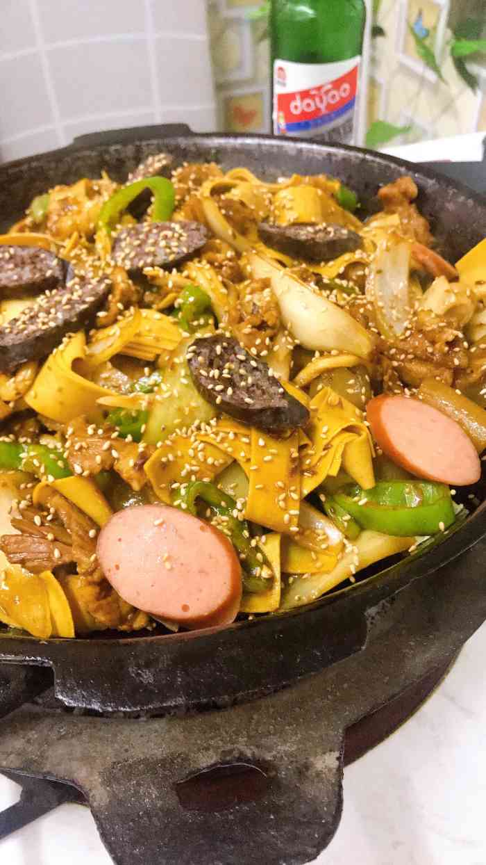 集安火盆烤肉-"吃的点评的霸王餐,位置稍微有点不好找,在.